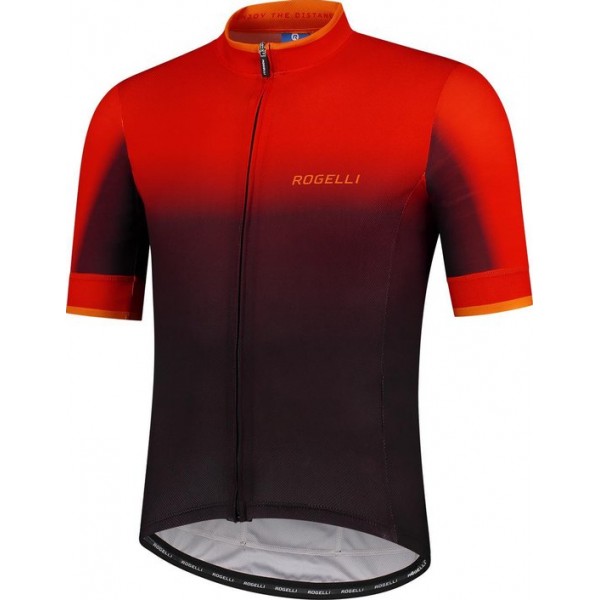 Rogelli Horizon - Zwart/Rood/Oranje - Mannen - Maat 2XL