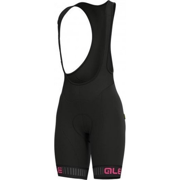 ALE Lady Bibshorts Traguardo Black Pink S