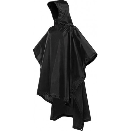 Bramble Regenponcho 3-in-1 Volwassenen Polyester Zwart