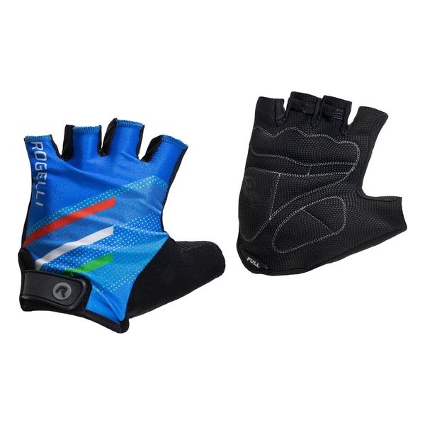 Rogelli Team 2.0 Wielerhandschoen - Azzurro - Maat L