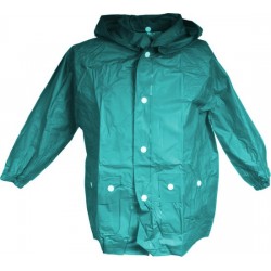 Free And Easy Regenjas Met Capuchon Unisex Groen Maat L