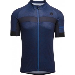 AGU Melange Fietsshirt Essential Heren - Blauw - M