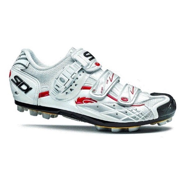 Sidi Spider MTB Schoenen Carbon Wit - Maat 42