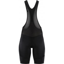 Craft Essence Bib Shorts Fietsbroek Dames - Zwart/Zilver - Maat L