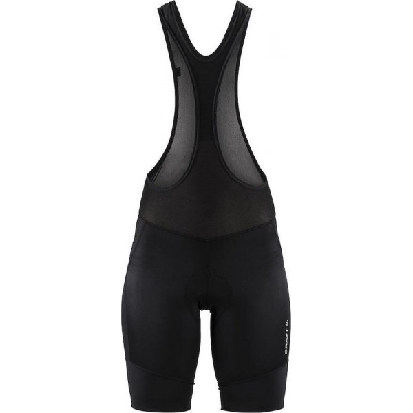 Craft Essence Bib Shorts Fietsbroek Dames - Zwart/Zilver - Maat L