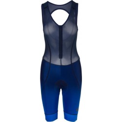 AGU Trend Prime Bibshort Fietsbroek Dames - Blauw - Maat M