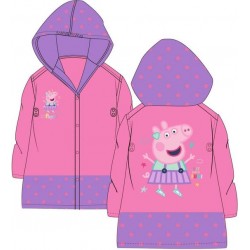 Peppa Pig - regenjas - roze - maat 122/128