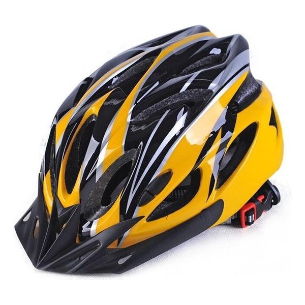 Fietshelm - Geel - Mountainbike - Wielrennen - Helm Maat M/L - 57 tot 63 cm - Unisex