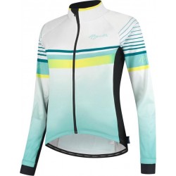 Rogelli Dames Winterjack Impress Turquoise/Geel - Maat S