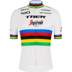 Santini Trek-Segafredo Blend S/S Jersey - World Champion - 2020  - Maat L