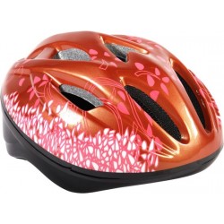 Volare Fiets-Skatehelm Deluxe Brons Roze