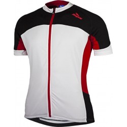 Rogelli Recco - Fietshirt - Heren - Korte mouwen - Wit/Zwart/Rood