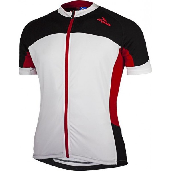 Rogelli Recco - Fietshirt - Heren - Korte mouwen - Wit/Zwart/Rood