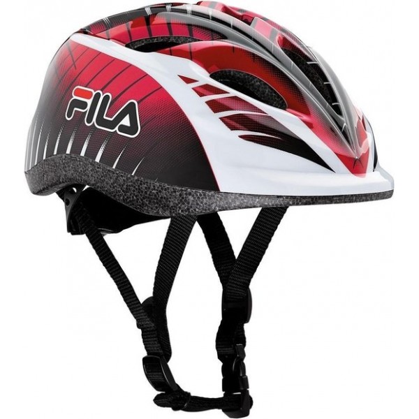 Fila Fiets- Skatehelm Junior Rood Maat Xs 47-51 Cm