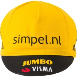 AGU Cycling fietspet Team Jumbo-Visma GEEL ONE SIZE