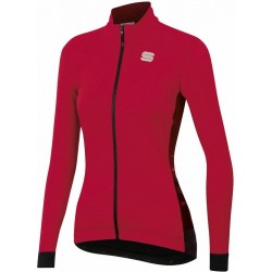 Sportful Fietsjack - Maat M  - Vrouwen - rood/zwart