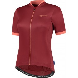 Rogelli Essential Korte Mouwen - Bordeaux/Coral - Vrouwen - Maat XS