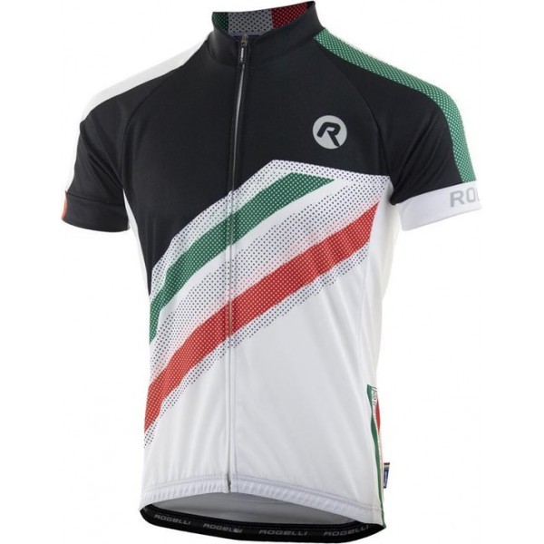 Rogelli Team 2.0 Wielershirt - Korte Mouw - Wit - Maat M