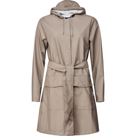 Rains Belt Jacket Taupe Dames - Maat M/L