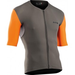 Northwave Extreme Jersey SS Dusty Olive/Orange XL