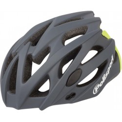 Polisport helm Twig - Maat L (58-61cm) - Mat Grijs/Fluo Geel - Easy-Lock