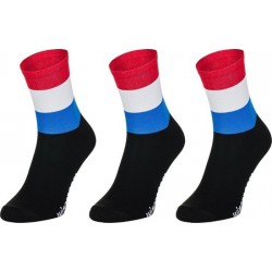 Winaar Fietssokken Nederland Rood/Wit/Blauw Maat M (42-44) - 3 Paar