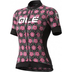 ALE Lady Short Sleeve Jersey Garda Black-Pink M