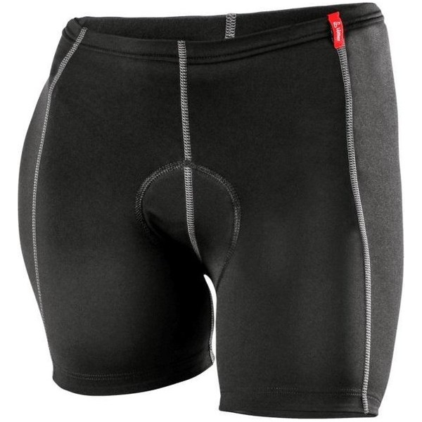 Löffler Fietsonderbroek Polyamide Dames Zwart Maat 48