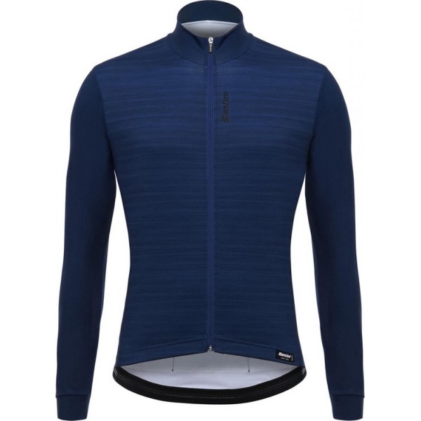 Santini Classe Fietsshirt - Maat M  - Mannen - donkerblauw