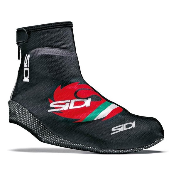 Sidi Fietsoverschoenen Windtex Zwart-rood - Maat 47/48