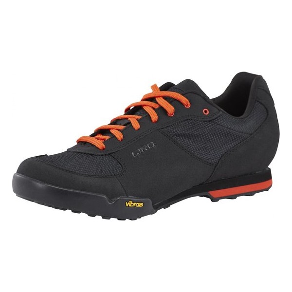 Giro Rumble VR Schoenen Heren, black/glowing red Schoenmaat EU 48