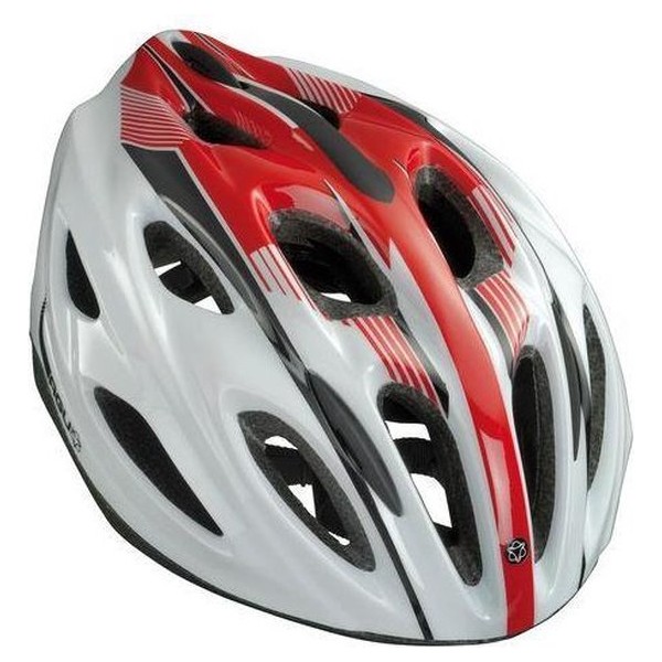 AGU Racehelm Cropani - Wit/Rood