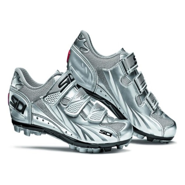 Sidi SUN Mountainbikeschoenen Dames Zilver - Maat 41