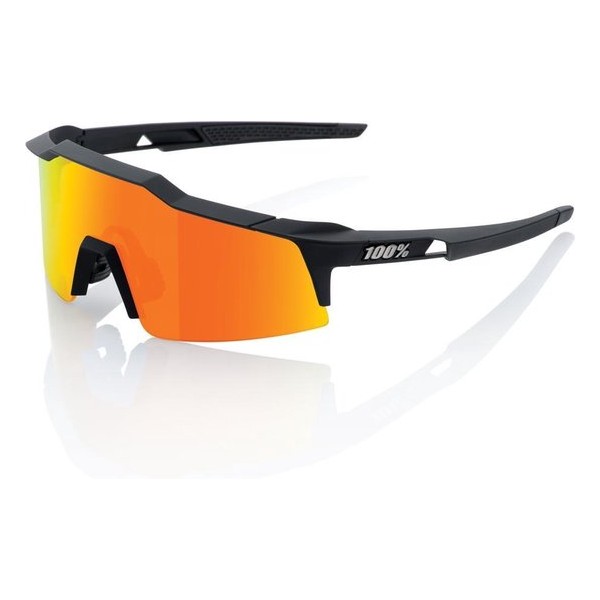 100% Speedcraft SL - Soft Tact Black - Hiper lens