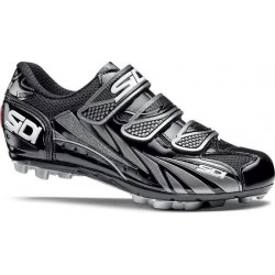 Sidi SUN Mountainbikeschoenen Dames Zwart Zilver - Maat 40