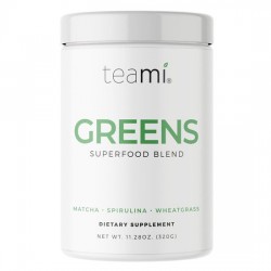 Teami Greens Superfood Powder - Matcha-poeder Tarwegras Spirulina - 320 gram