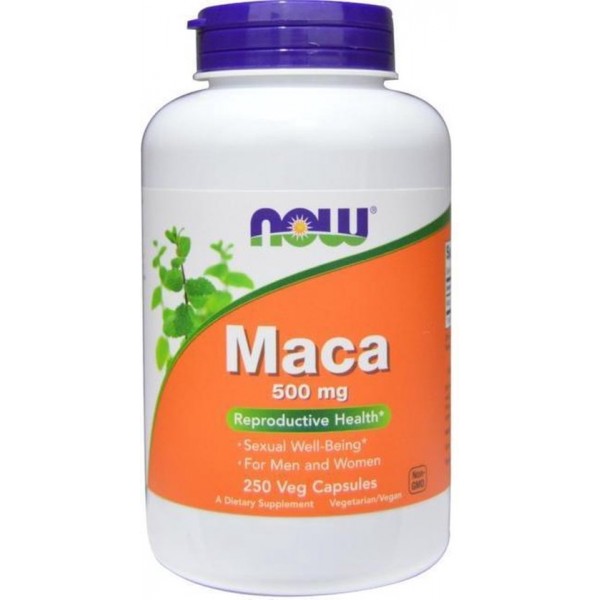 Maca 500 mg  - 250 Veggie Caps - Now Foods