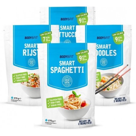 Body & Fit Food Smart Pasta - Spaghetti - Vrij van koolhydraten, vet, suiker en gluten