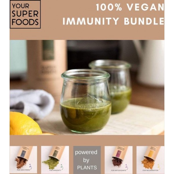 Your Super -  IMMUNITY BUNDLE - Geef je immuniteit een boost. 100% VEGAN