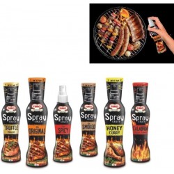 BBQ sauces assorti -6flavours- (700sprays per bottle) 140ml