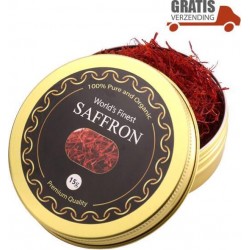 Saffraan 10 Gram | Premium Klasse 1 Saffraan | Gecertificeerd