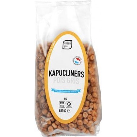 Kapucijners GreenAge - Zak 450 gram - Biologisch