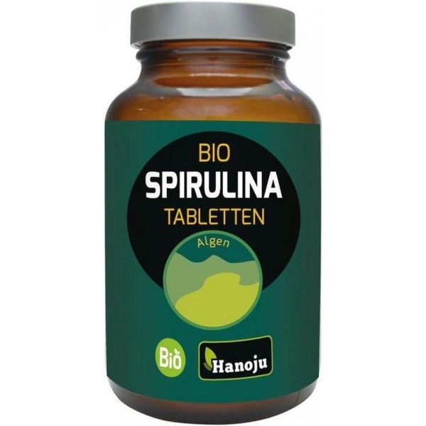 Hanoju Bio Spirulina 400 Mg Glasflacon - 600 tab