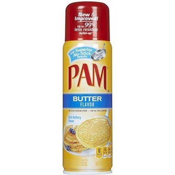 PAM Cooking Spray Butter Per Bus