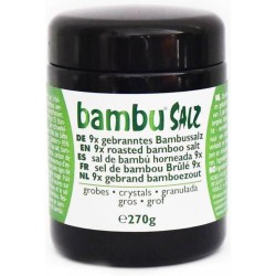 amanprana Bamboezout grof 9x gebrand