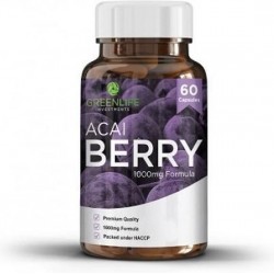 Acai Bessen - 60 capsules - Rijk aan Antioxidanten, Vitaminen & Mineralen - Al jaren in de top 10 van populaire Superfoods