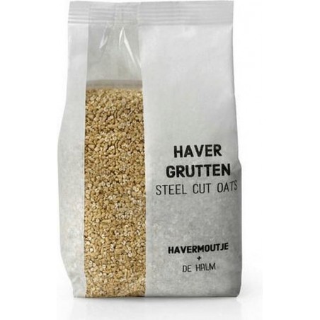 Havergrutten De Halm Havermoutje - Zak 500 gram - Biologisch