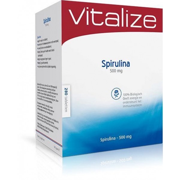 Vitalize Spirulina 500 mg 280 tabletten