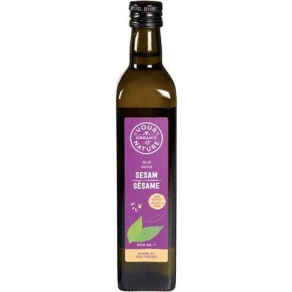 Sesamolie Your Organic Nature - Fles 500 ml - Biologisch