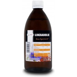 Lijnzaadolie koudgeperst 500ml